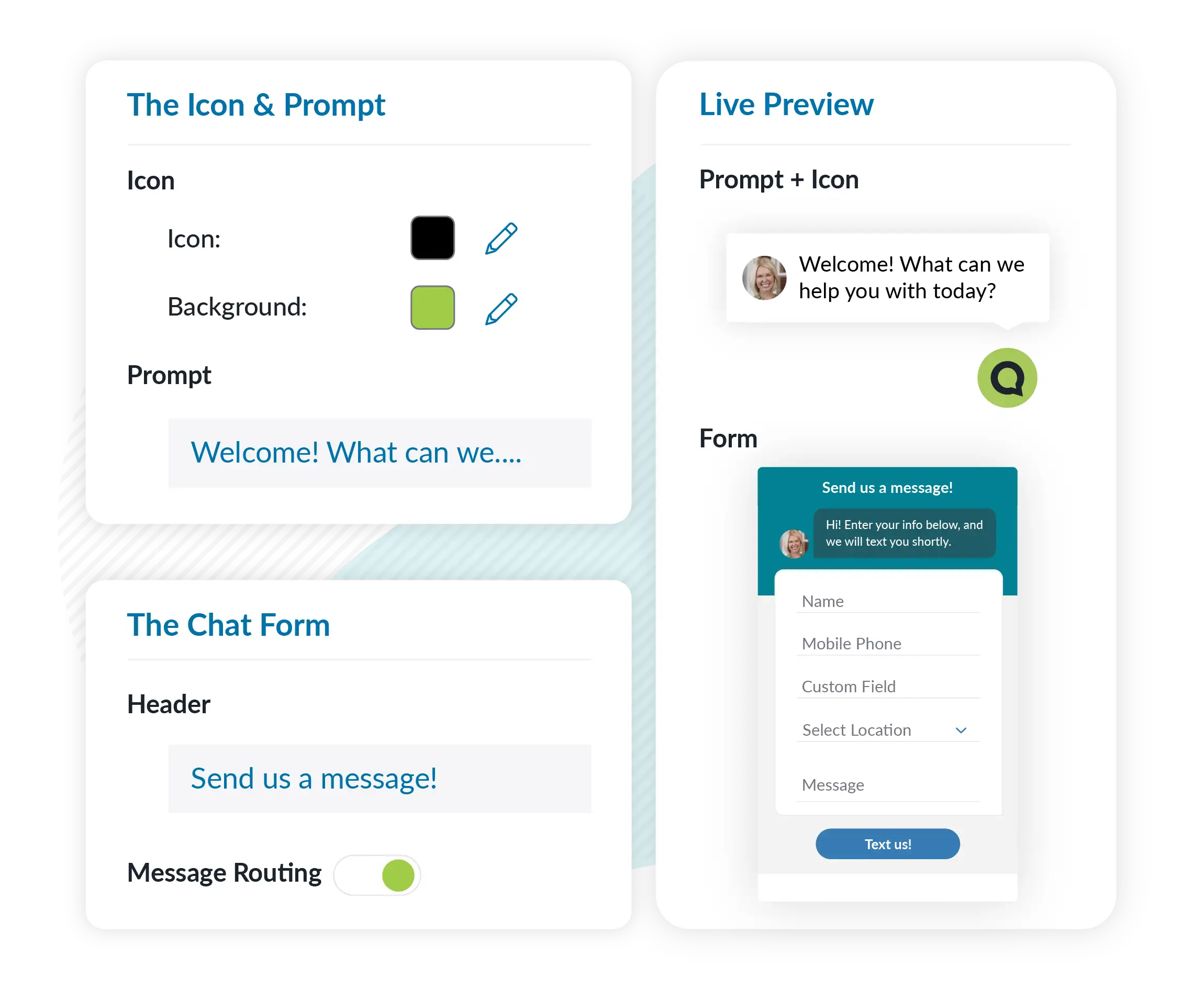 WhatsApp Widget Preview